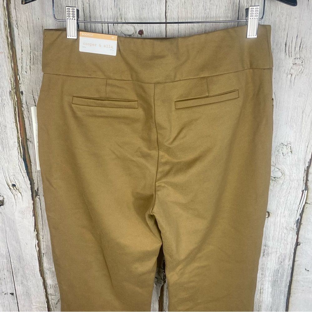 Cooper & Ella Boutique Bootcut Pullon Pants in Tiger's Eye Size M NWT  241 - Picture 4 of 9